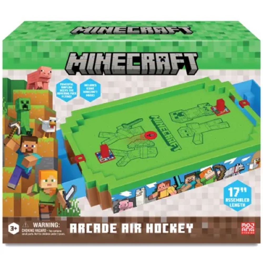 Minecraft Arcade Air Hockey Playset